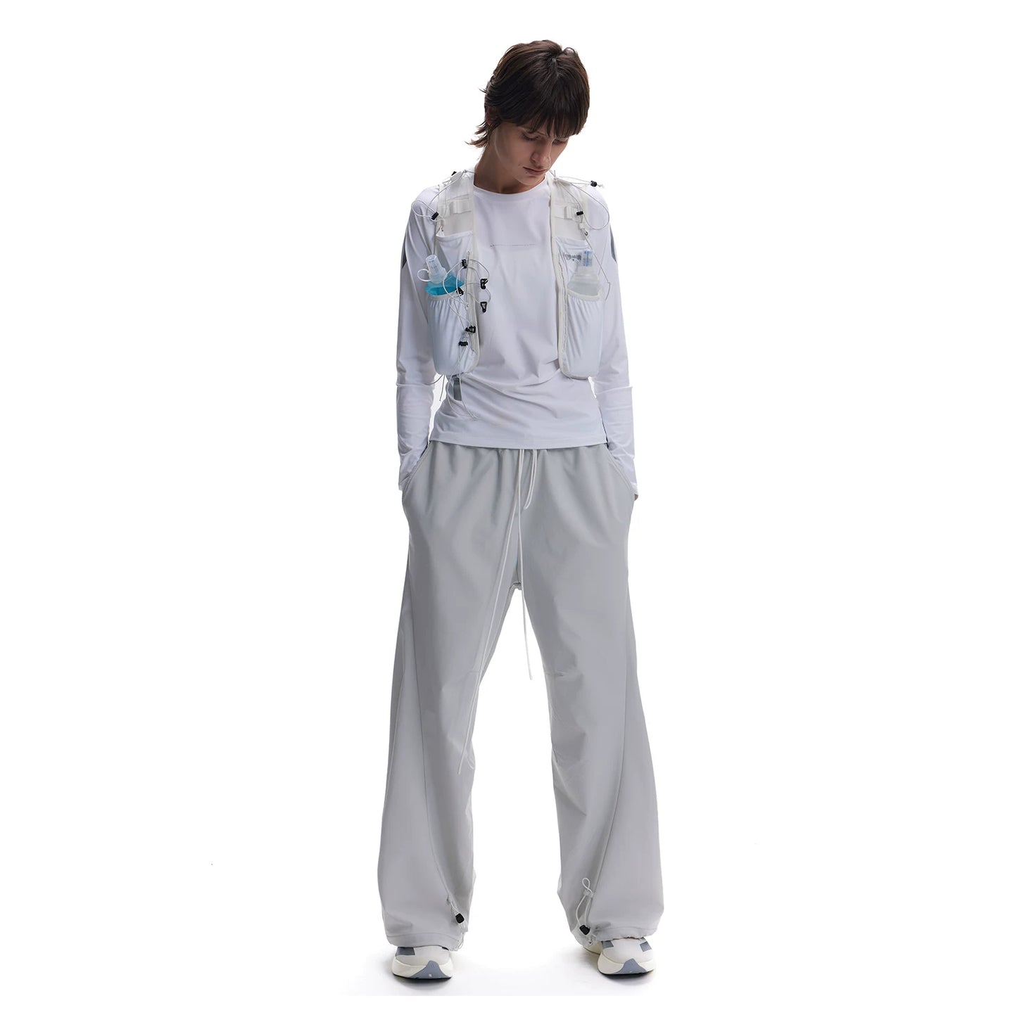 QUICK-DRY FLARED SOFTSHELL PANTS