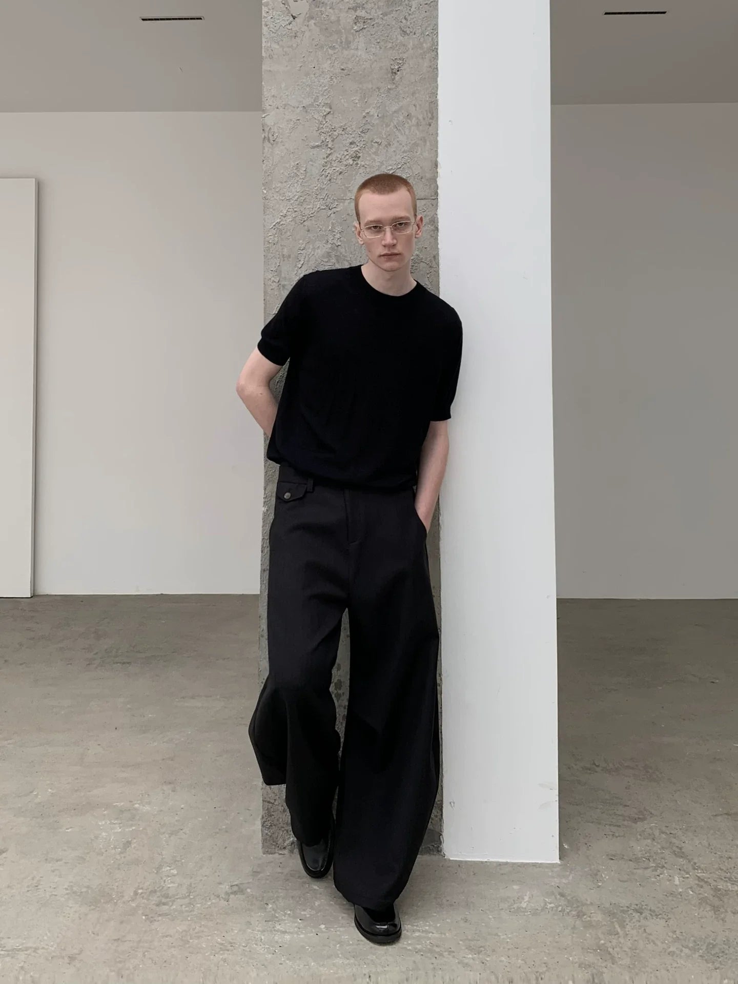 MERINO CREW NECK T-SHIRT
