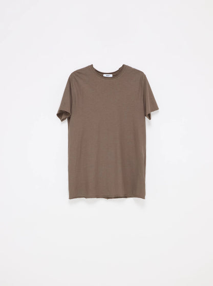 COZY SHEER ROLLED-CUFF TEE