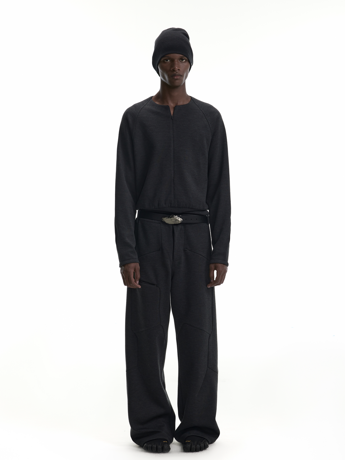 RELAXED 3D ZIP LONG SLEEVE