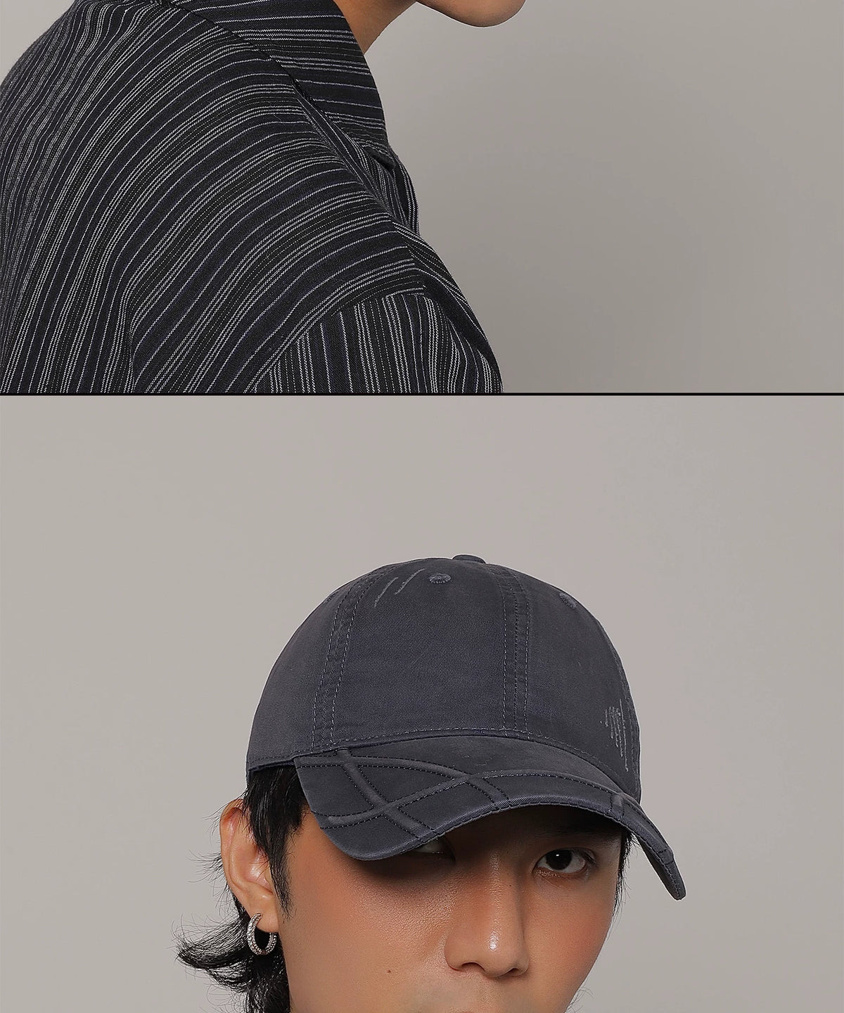 SCULPTED BRIM WASHED CAP 13