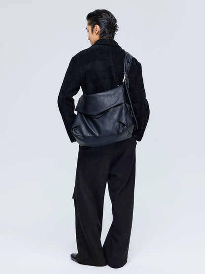 DRAPED SHOULDER BAG
