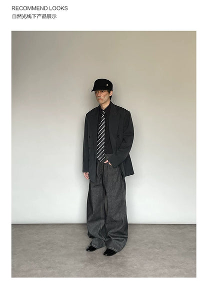VINTAGE WIDE-LEG COMMUTER PANTS