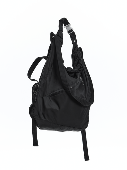 MAGNETIC NYLON COMMUTER TOTE