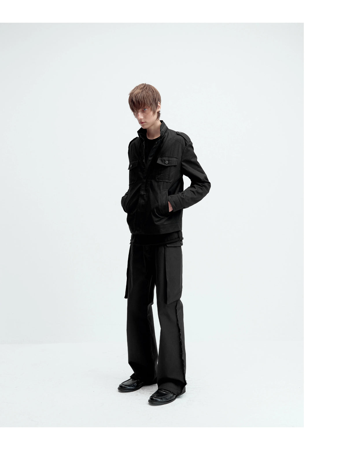 MERCERIZED COTTON WORK JACKET