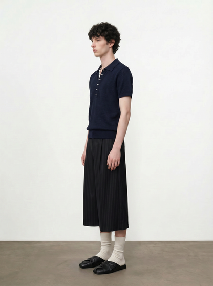 STRIPED FLUTTER PANTS