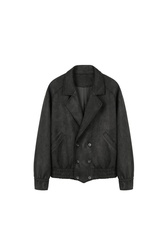 SUEDE BOMBER JACKET