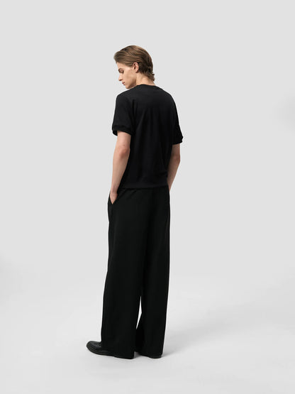 V-NECK DOUBLE LAYER T-SHIRT