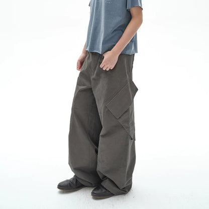 WASHED CARGO WORK PANTS