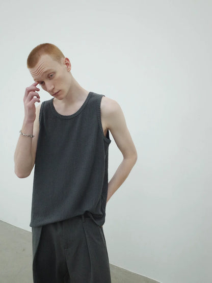 MICRO STRIPED TANK TOP