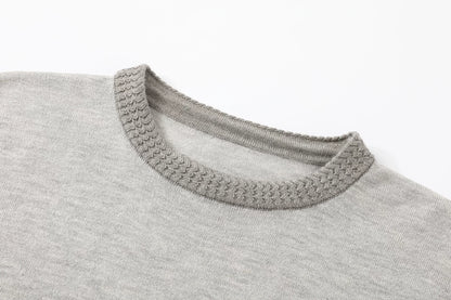 CASHMERE BLEND RINGER TEE