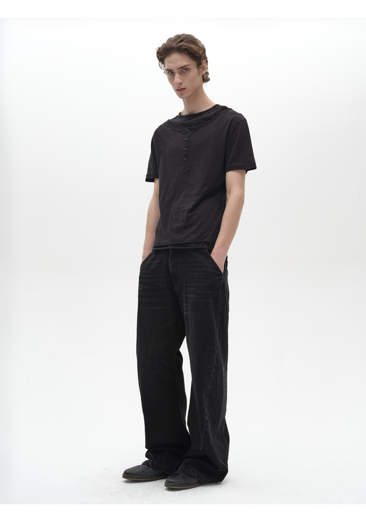LAYERED SHORT SLEEVE TEE