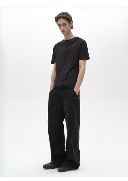 LAYERED SHORT SLEEVE TEE