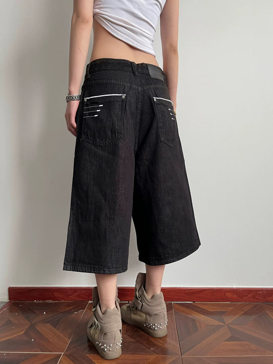 STRING TUNE DENIM SHORTS