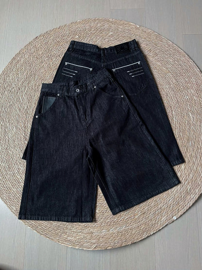 STRING TUNE DENIM SHORTS