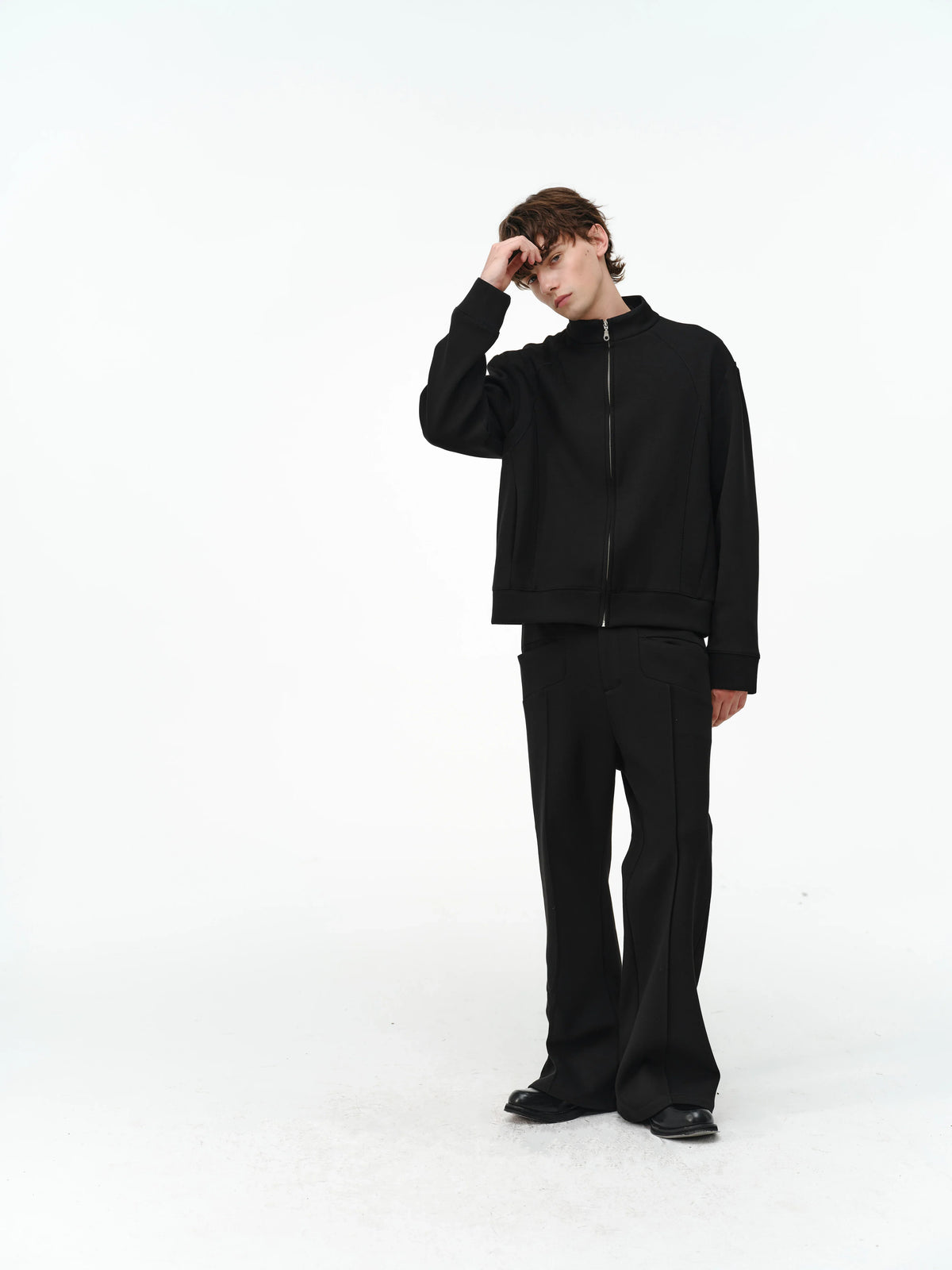 JELLY-FLEECE ZIP-UP JACKET