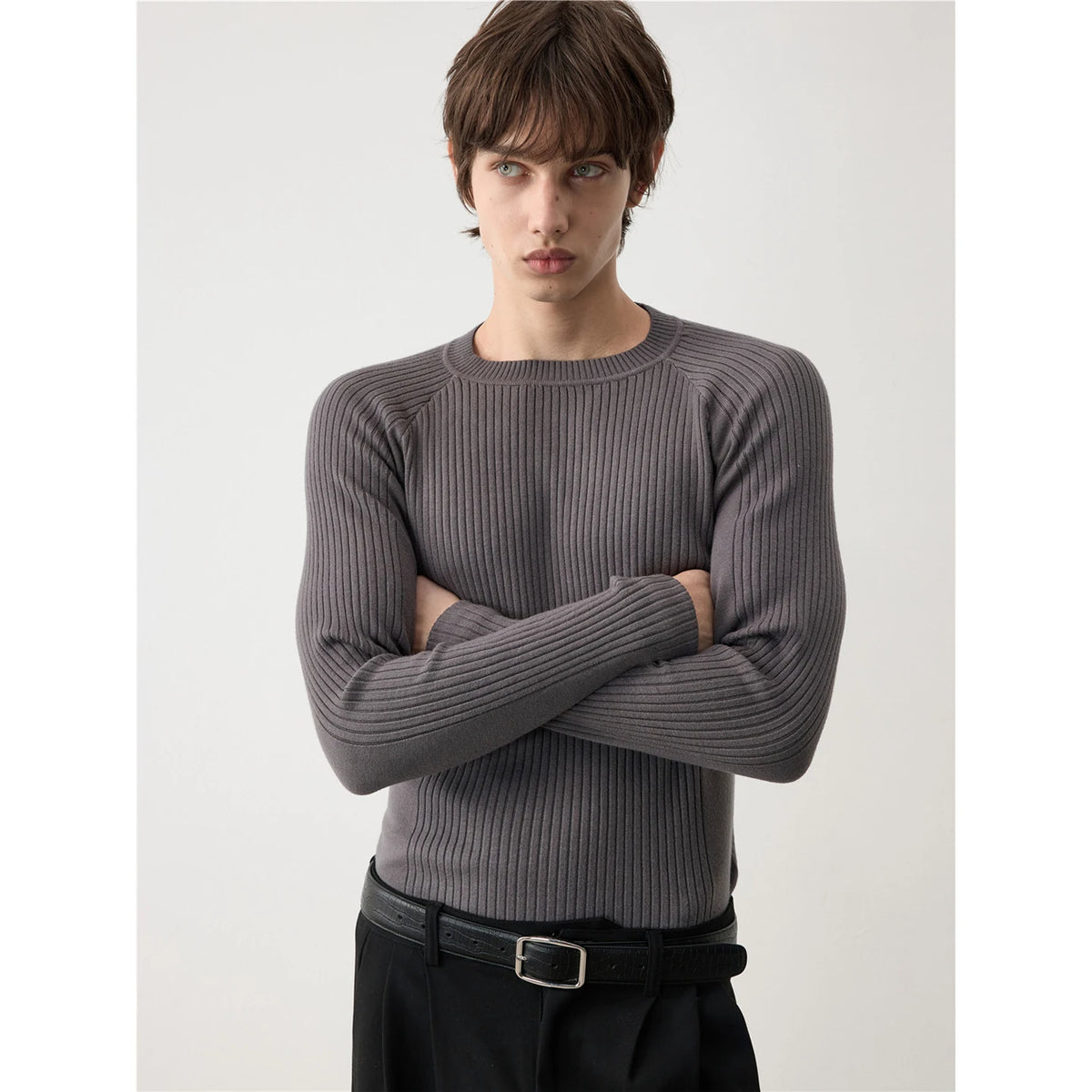 FITTED KNIT SWEATERS & ACTIVEWEAR