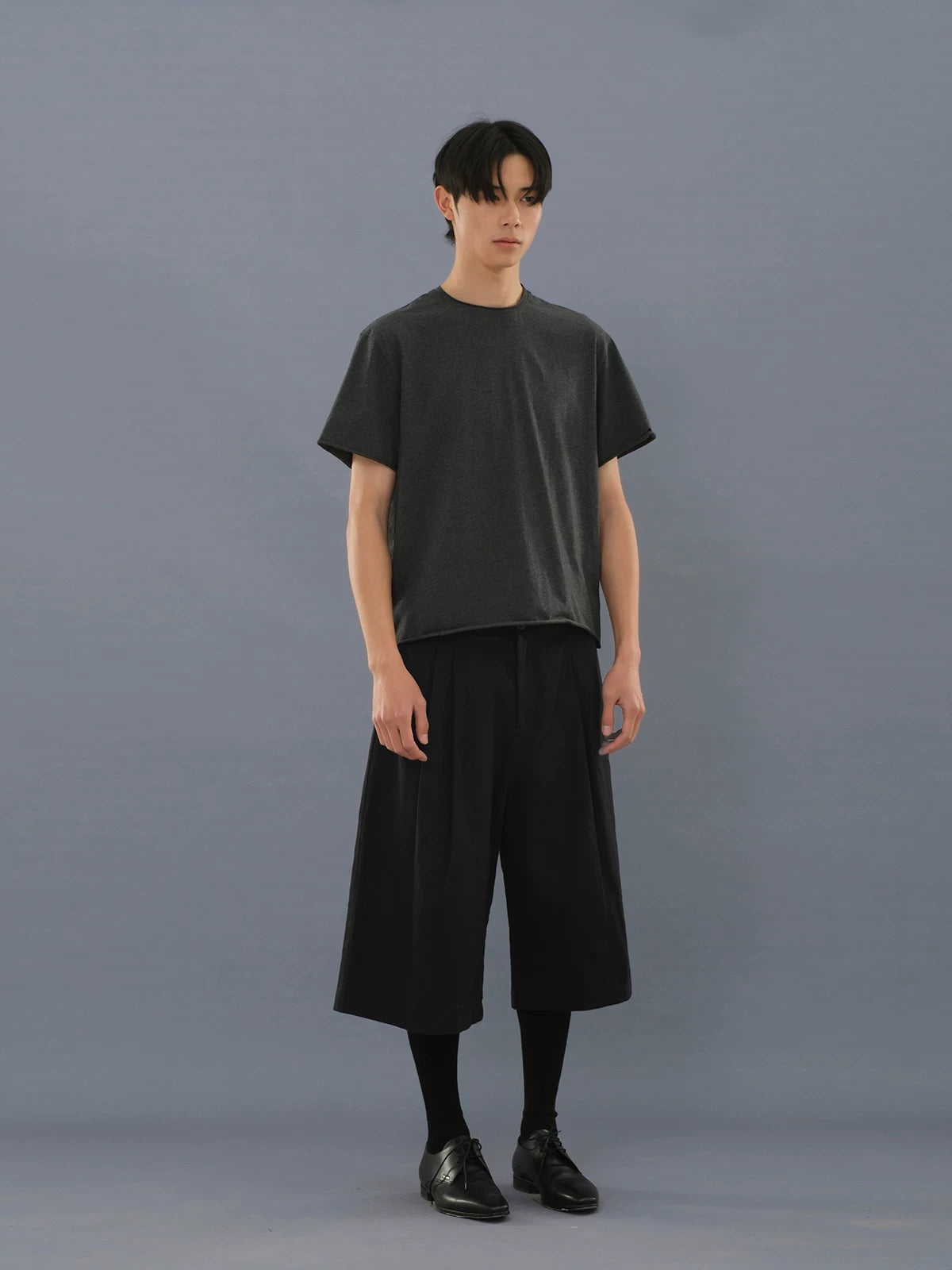 LINEN BLEND CASUAL SHORTS