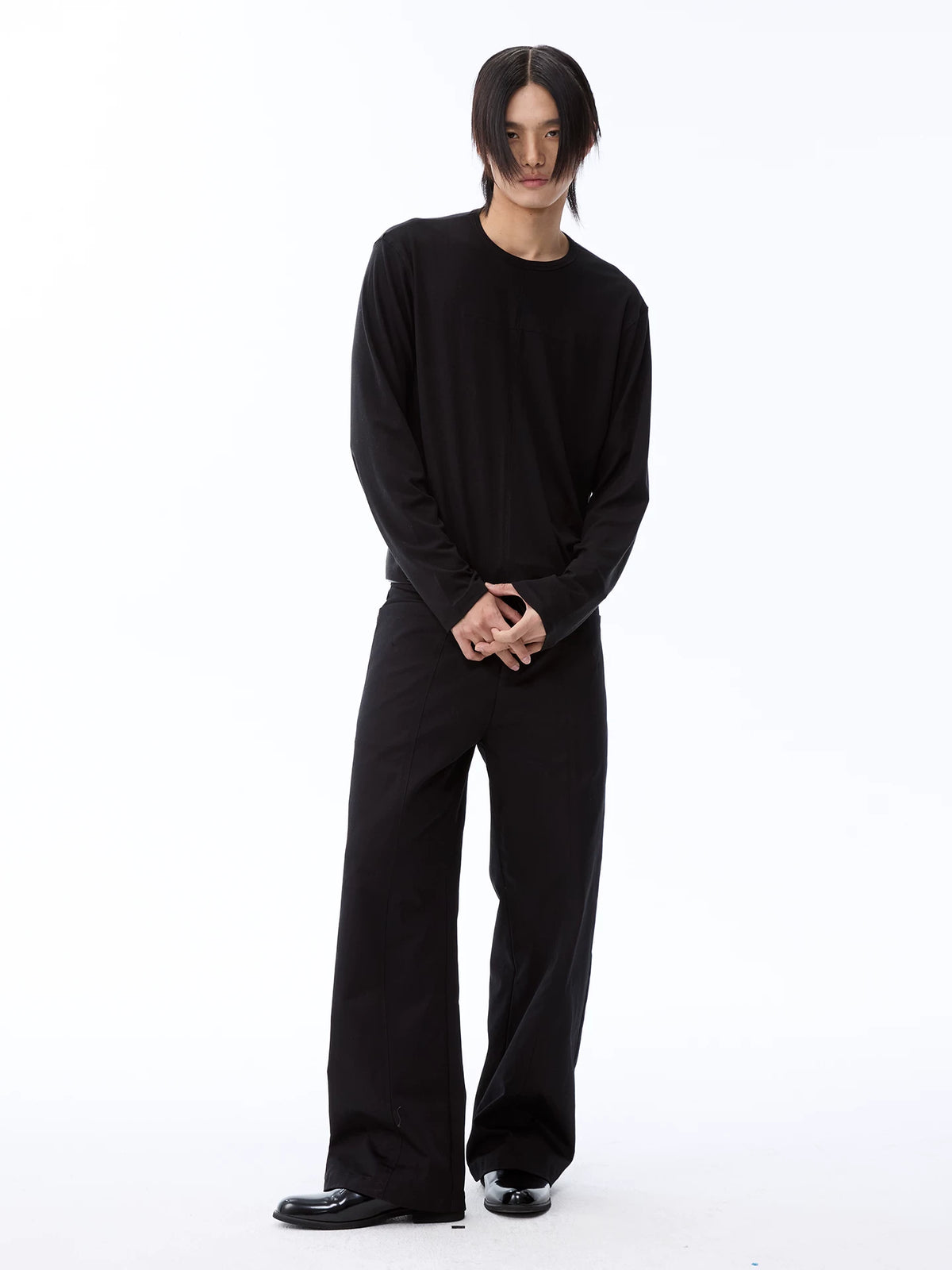 LAYERED COMFORT LONG-SLEEVE TEE
