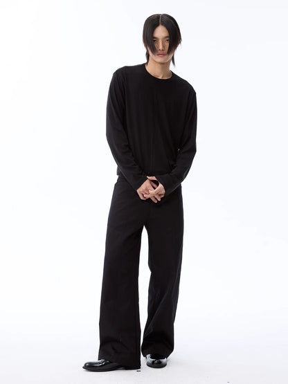 LAYERED COMFORT LONG-SLEEVE TEE