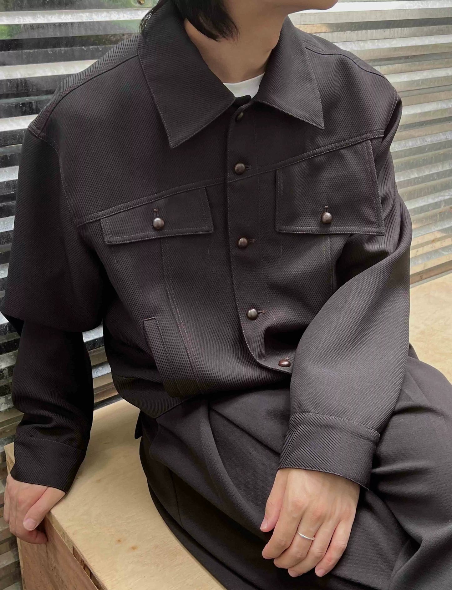 CHOCO SHORT JACKET UNISEX