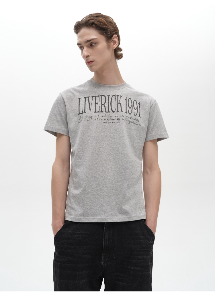 SLOGAN T-SHIRT