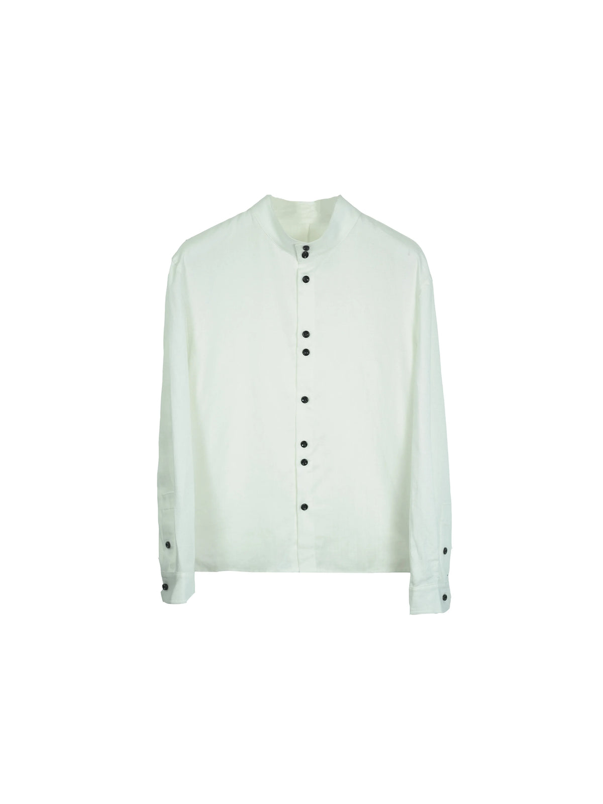 ASYMMETRICAL BUTTON-DOWN SHIRT