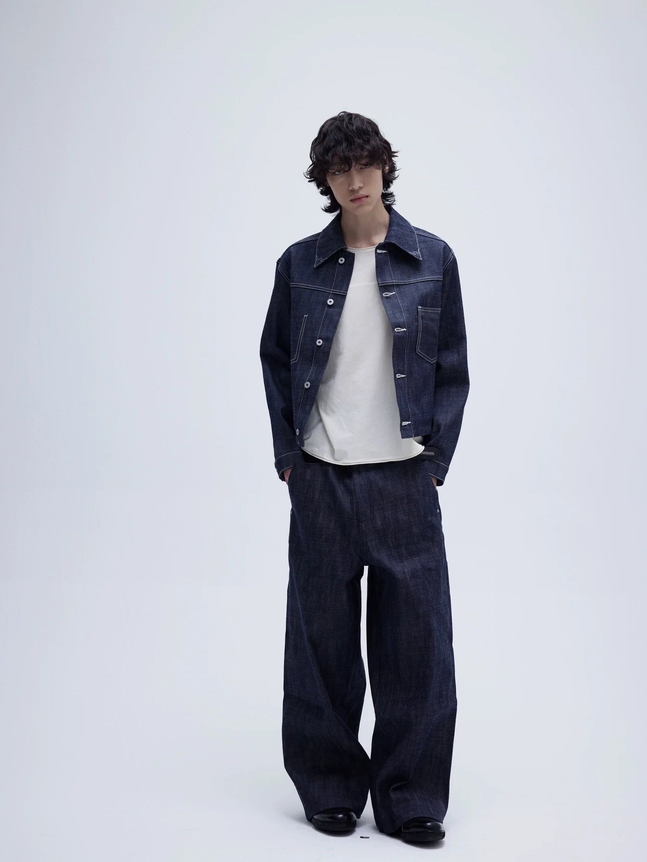 EMBROIDERED COW JACKET