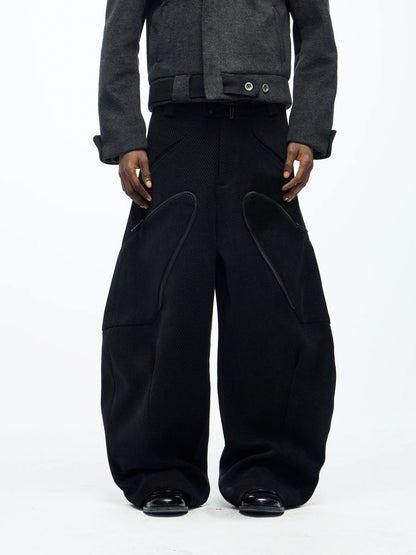 3D POCKET CONTOUR PANTS