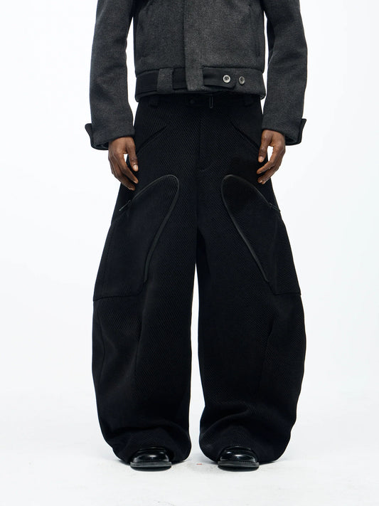 3D POCKET CONTOUR PANTS