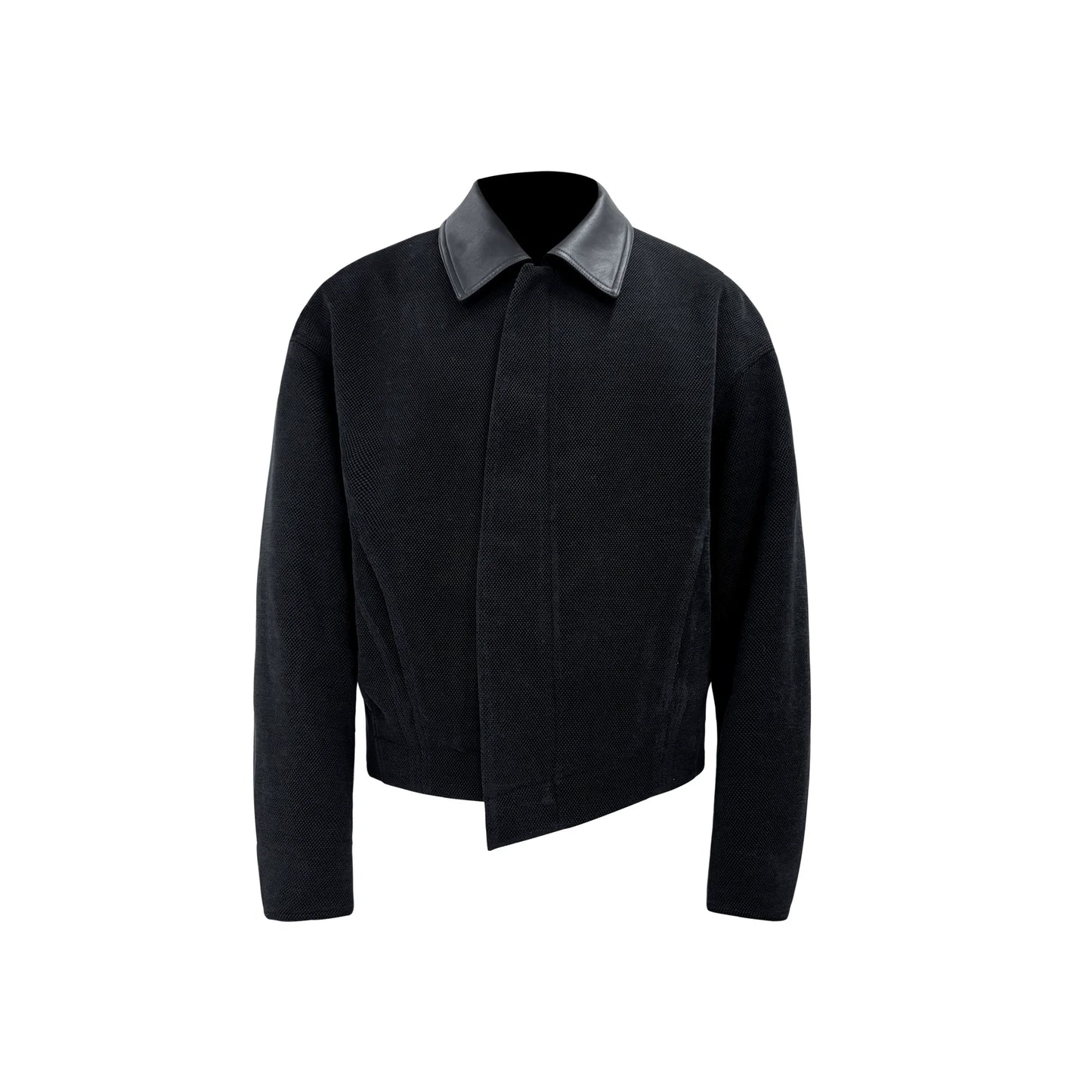 CURVED PLACKET JACKET