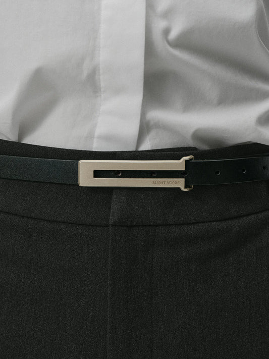 BAR KEY LEATHER BELT 1