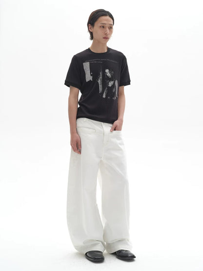 LIGHT ROCK PRINT T-SHIRT