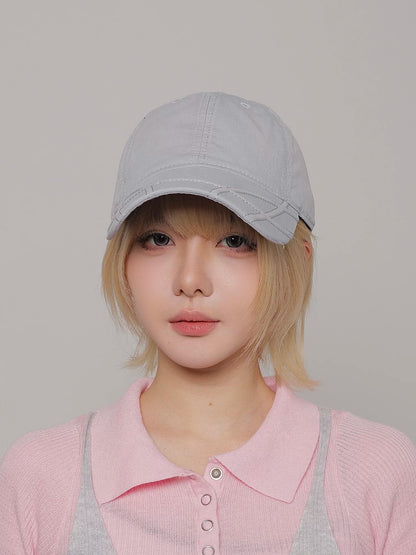 SCULPTED BRIM WASHED CAP 3