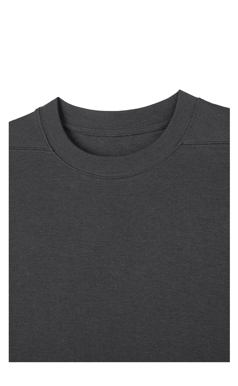 HIGH-STRETCH CUT-OUT T-SHIRT