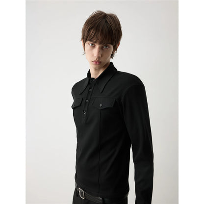 SLIM-FIT LONG SLEEVE SHIRT