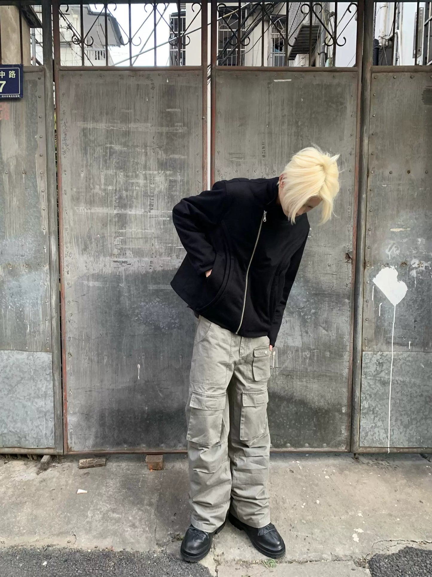 WARM COTTON TWEED JACKET