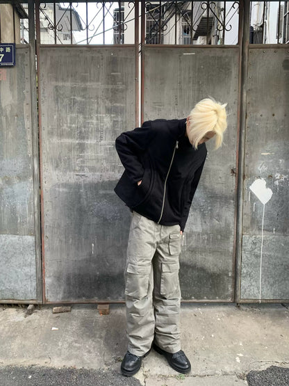 WARM COTTON TWEED JACKET