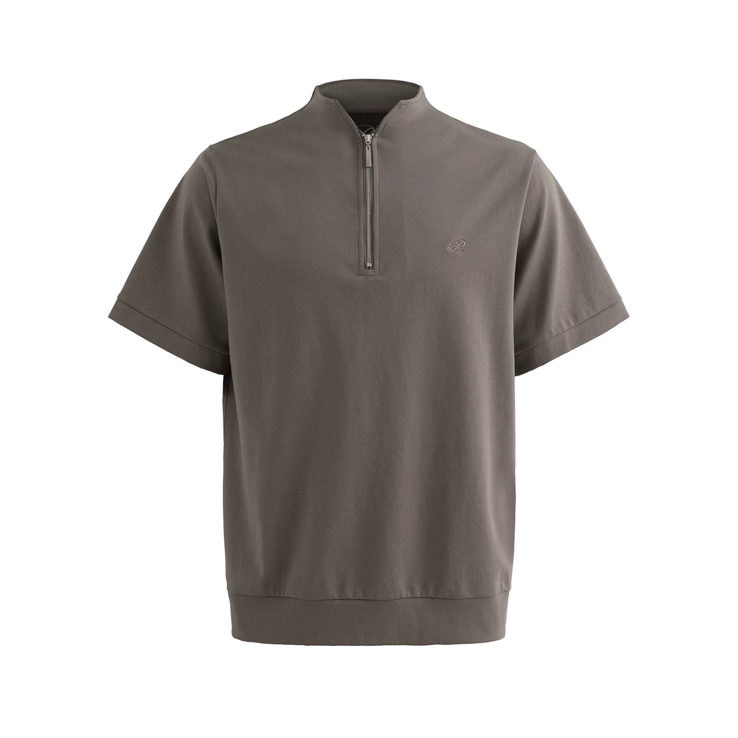 ICE SILK STAND-UP COLLAR POLO