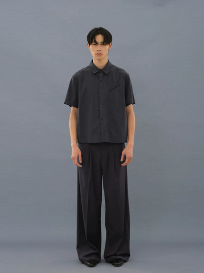 TENCEL BLEND SHORT SLEEVE SHIRT