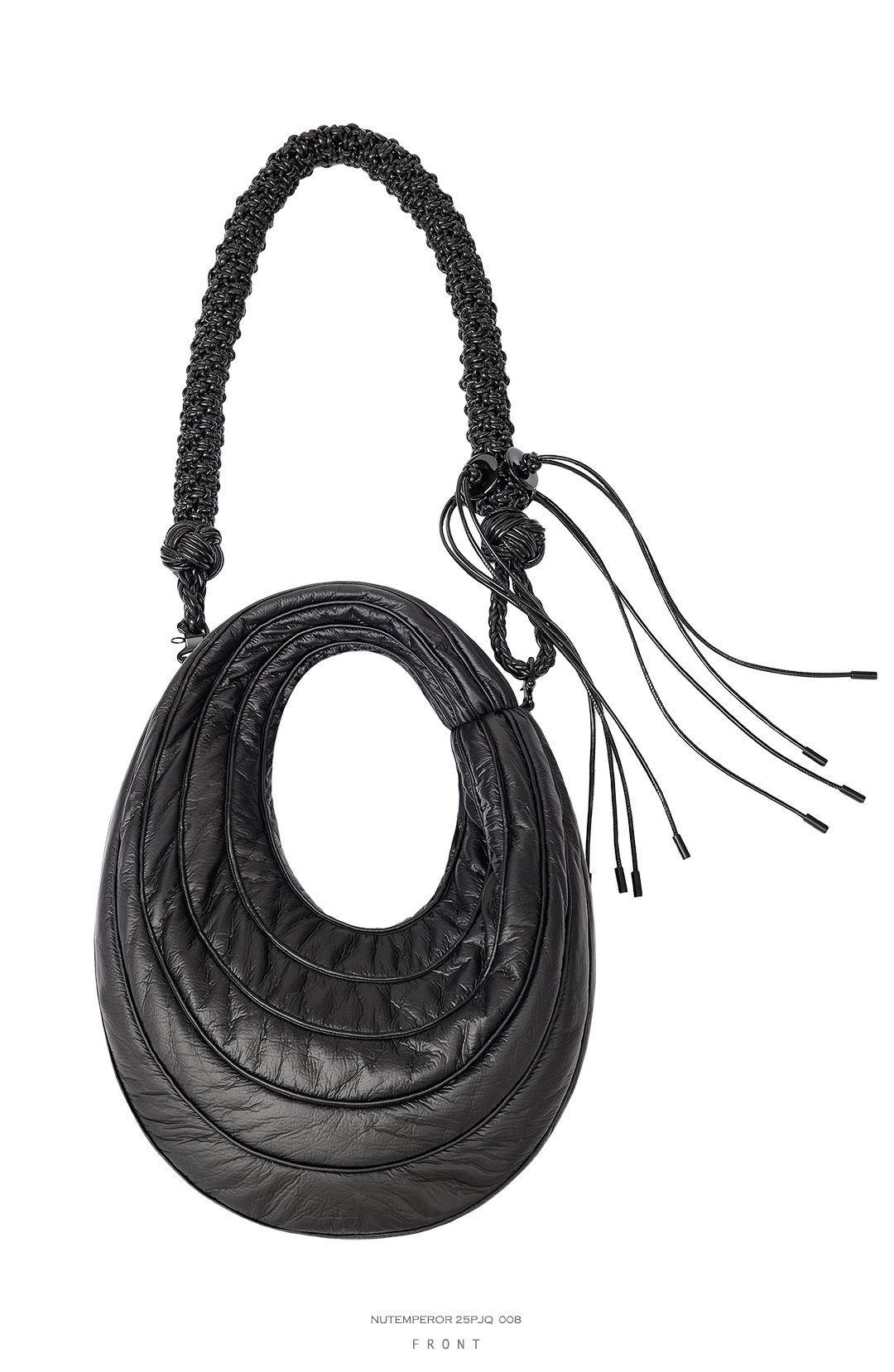 FAUX LEATHER CROSSBODY BAG