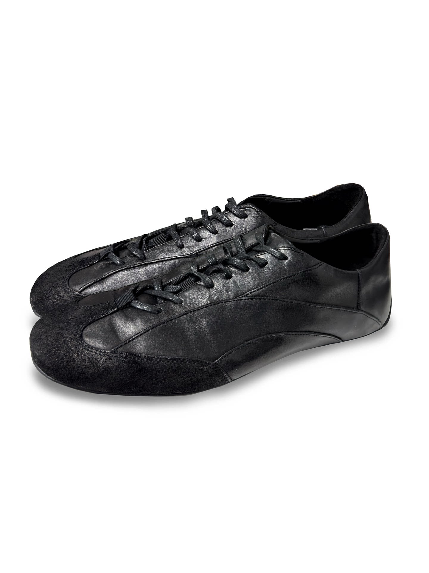 DECONSTRUCTED LEATHER SHOES