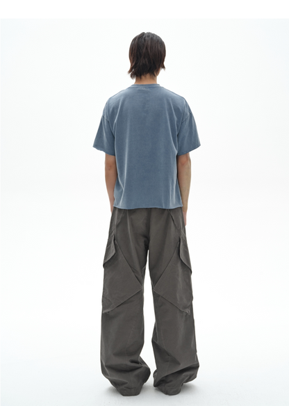 WASHED CARGO WORK PANTS
