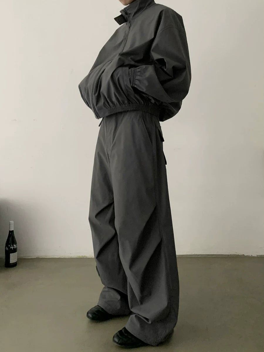 WIDE-LEG CARGO PANTS