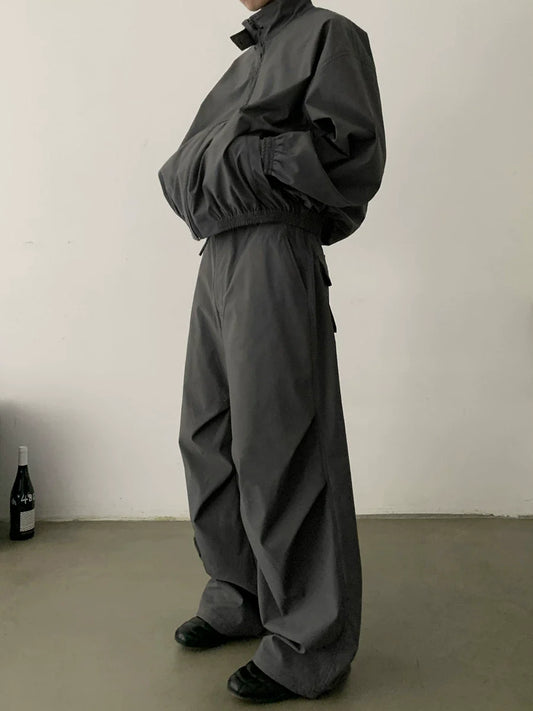 WIDE-LEG CARGO PANTS