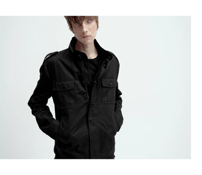 MERCERIZED COTTON WORK JACKET