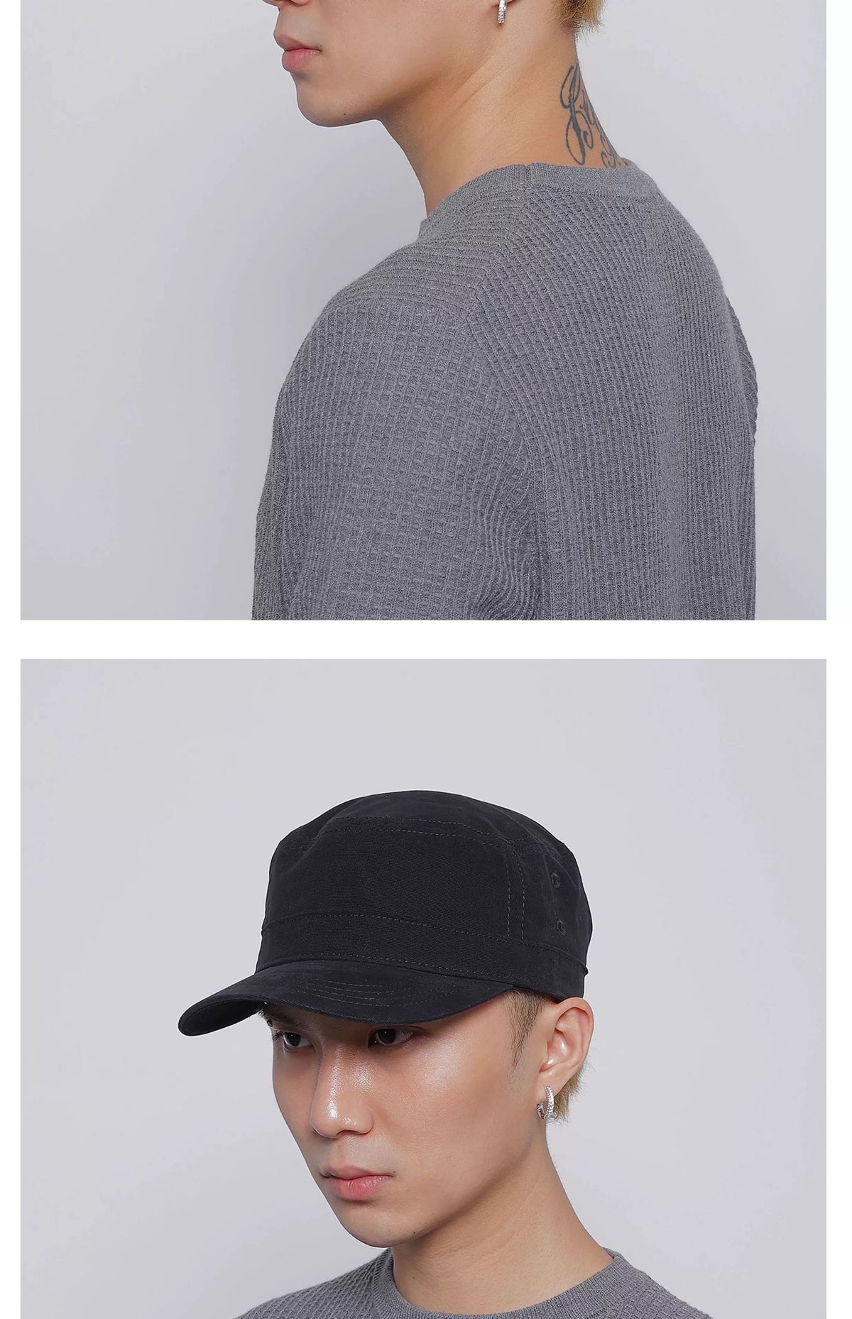 WASHED FLAT TOP CAP 16