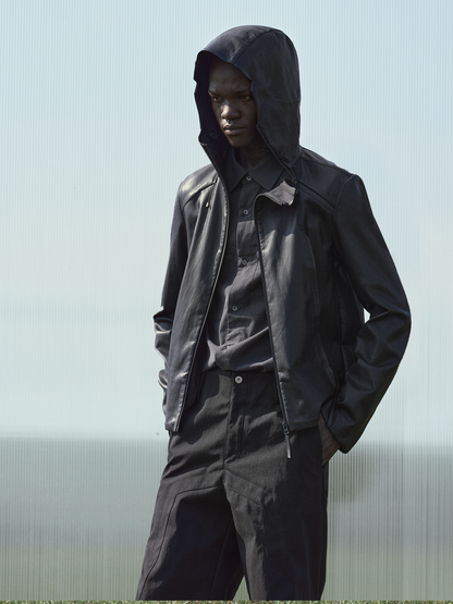 LIGHTWEIGHT WATERPROOF LEATHER JACKET