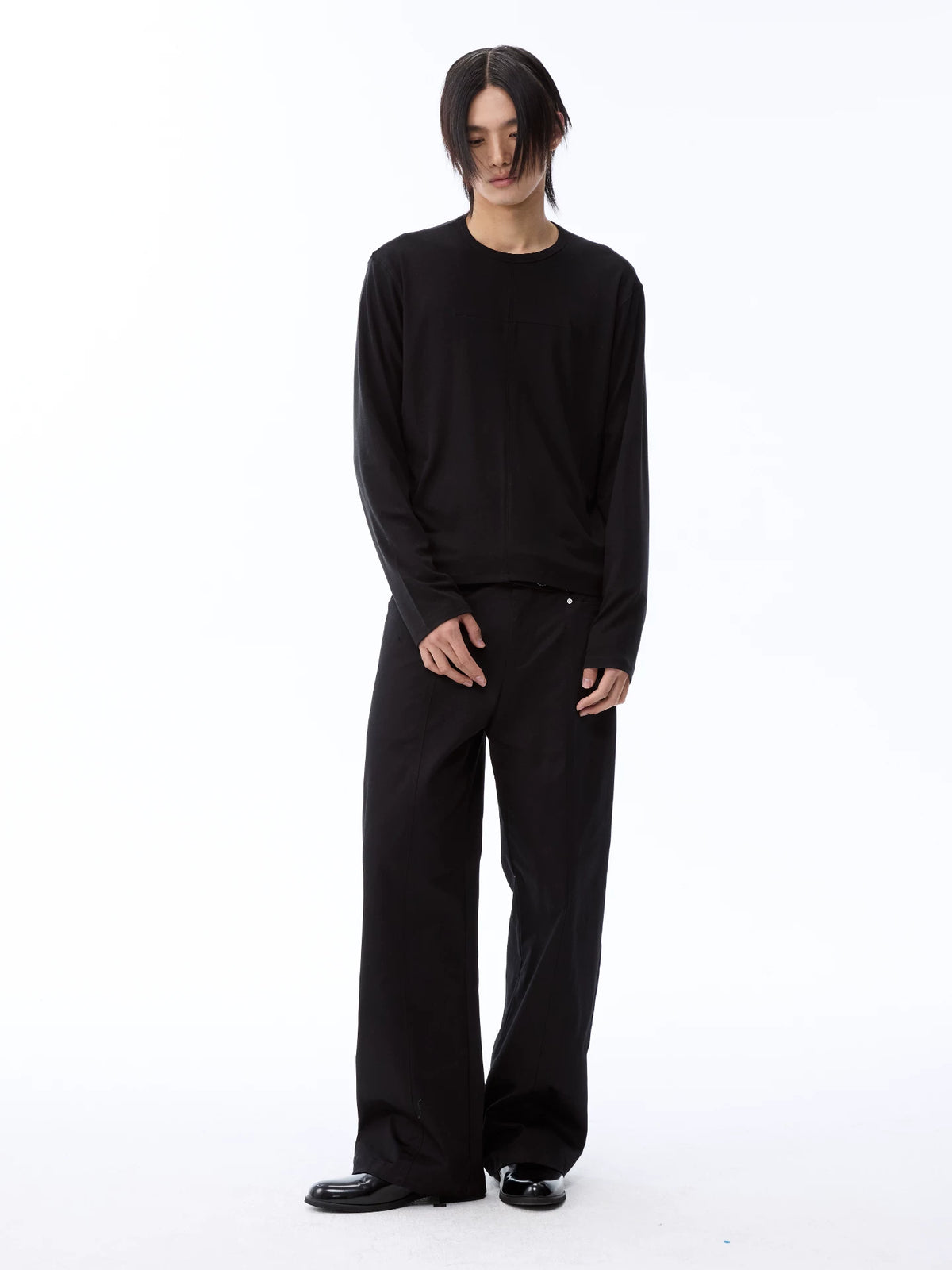 LAYERED COMFORT LONG-SLEEVE TEE