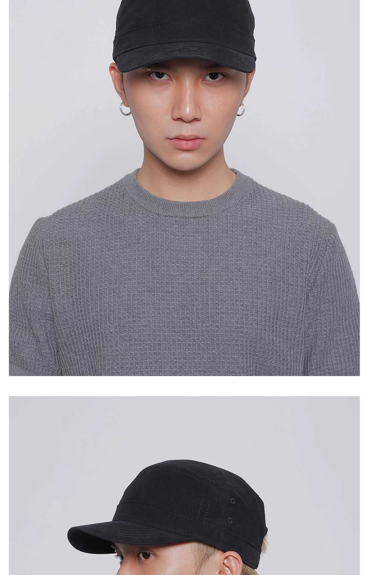 WASHED FLAT TOP CAP 14